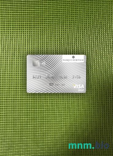 Uruguay Banque Heritage visa obciążyć card wygląd fotograficzny skan PSD + zdjęcie